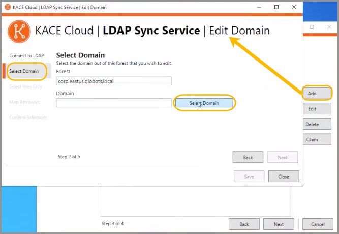Configure LDAP Sync Service